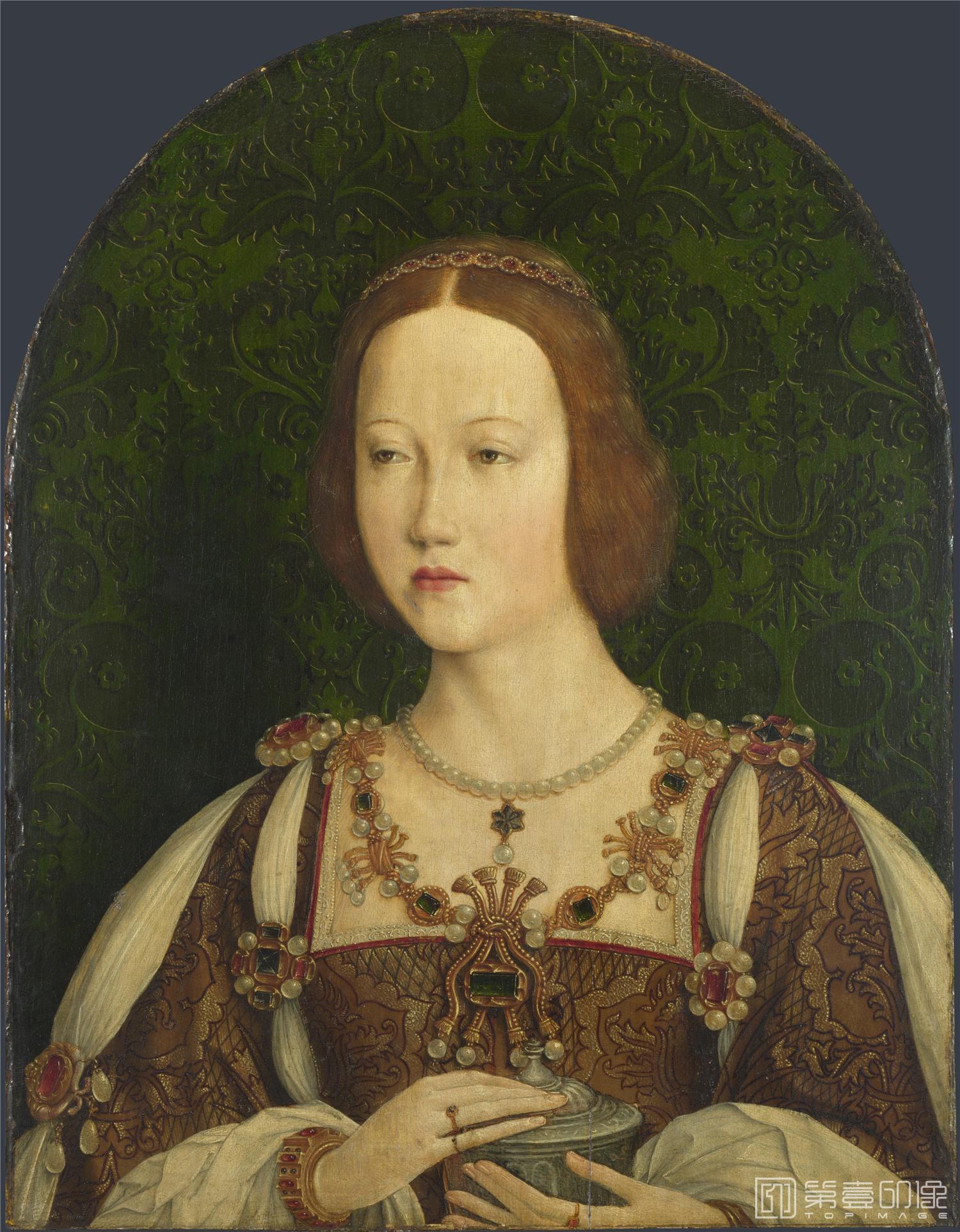 油画-大英博物馆藏画-Netherlandish - The Magdalen (1)-1787